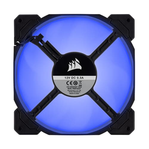 Corsair AF140 140mm Blue LED Cabinet Fan (Single Pack)